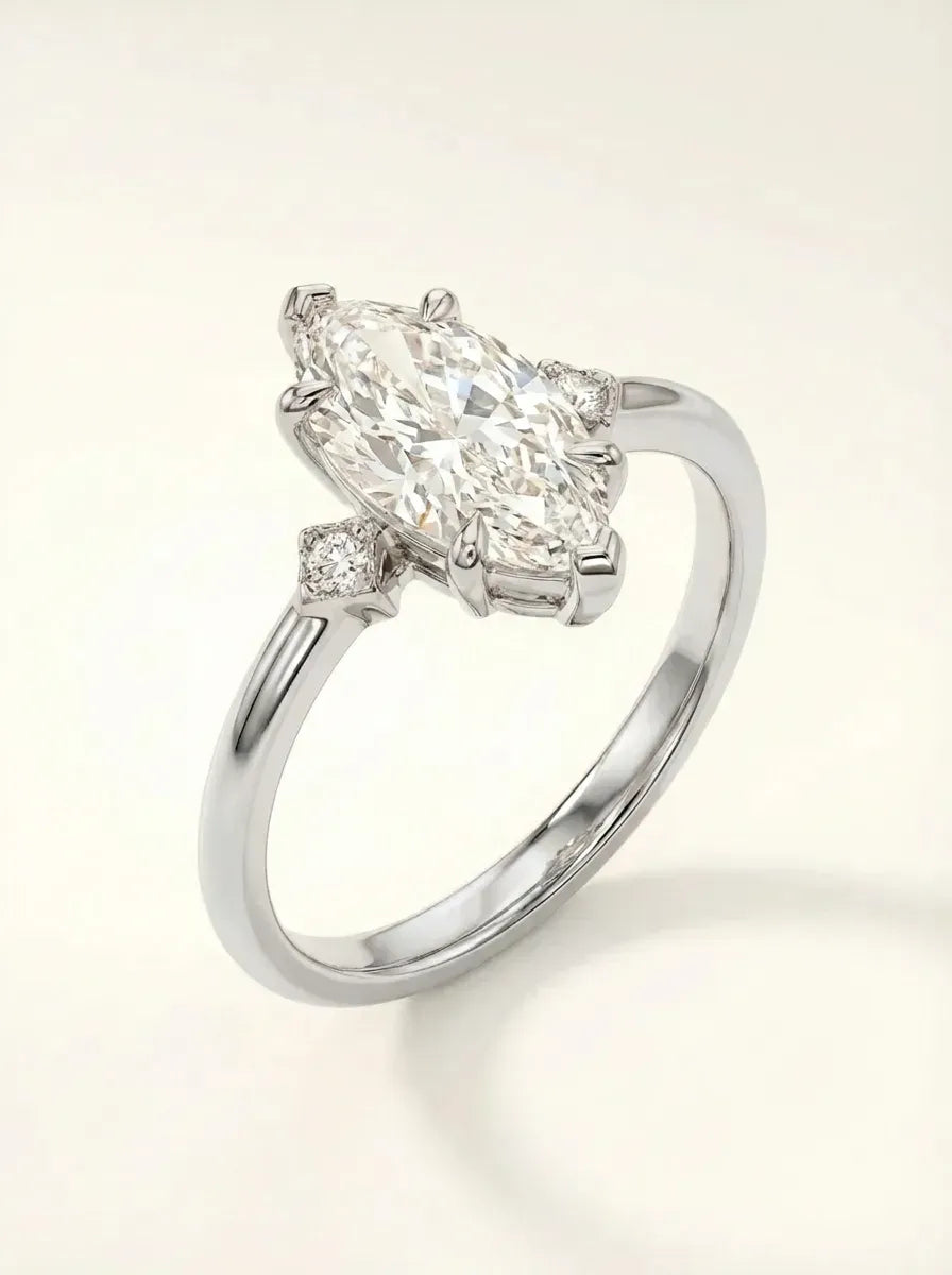 Marquise Diamond Ring Bianca – 1.5 ct