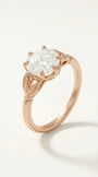 Vintage leaf ring