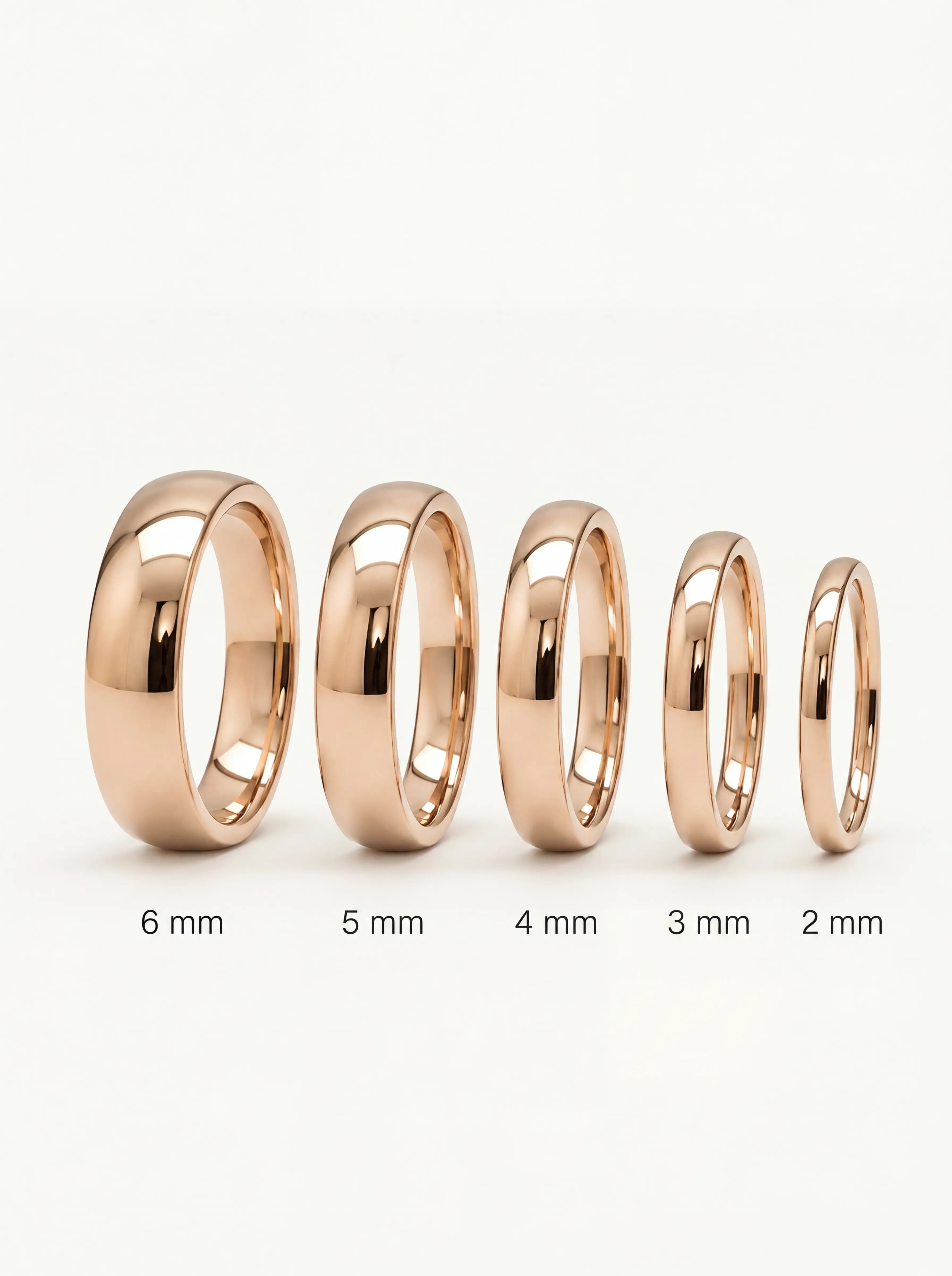 Classic wedding bands
