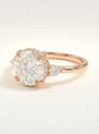 Vintage halo ring
